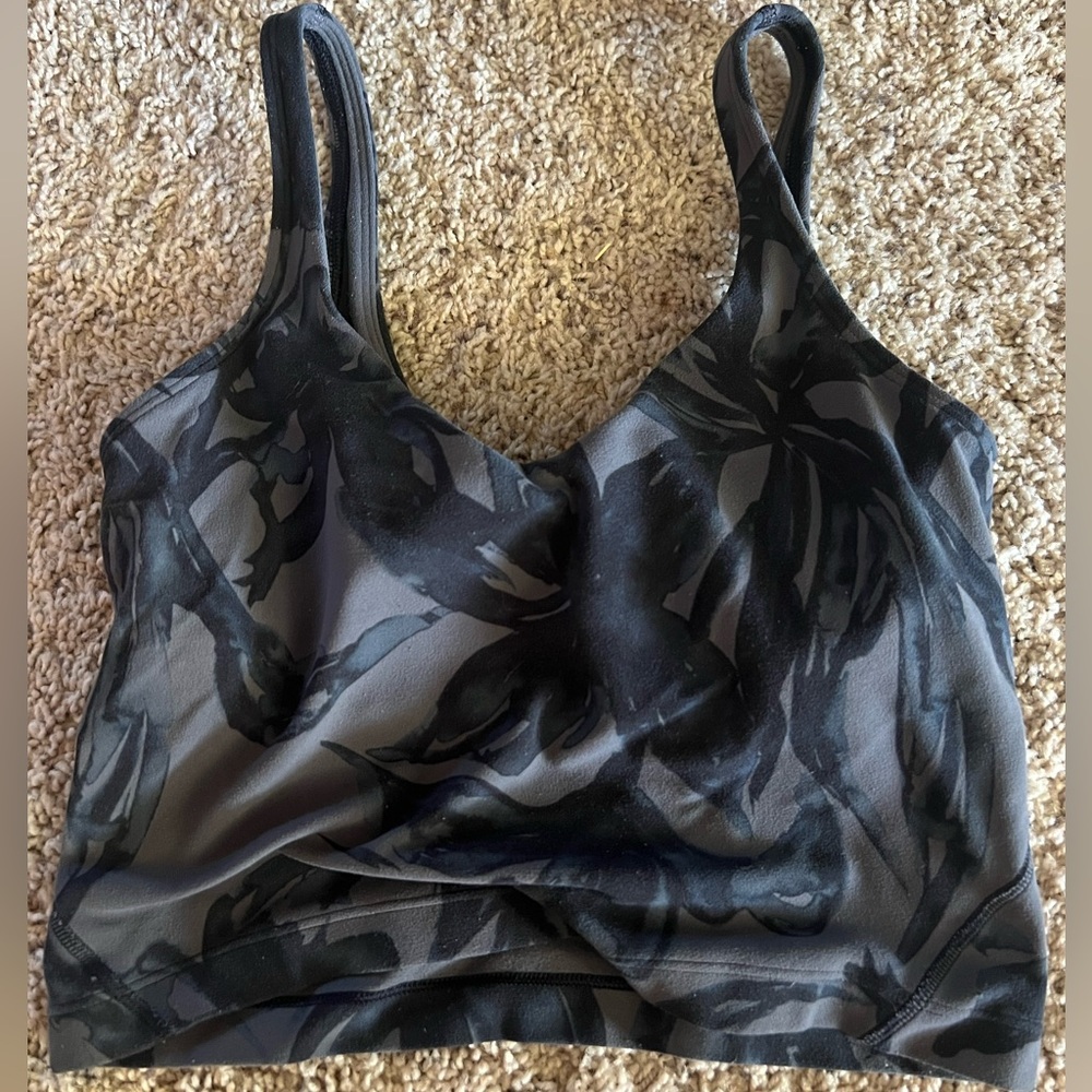 Lululemon long sports bra / short tank